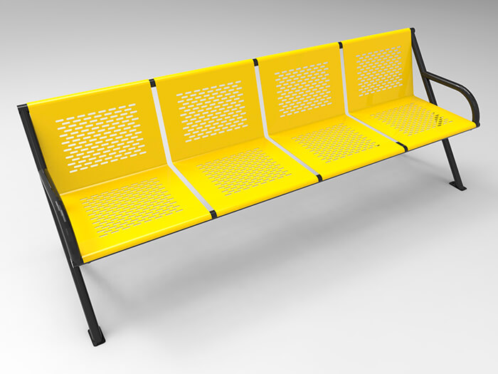Recycled Plastic Bench B-025