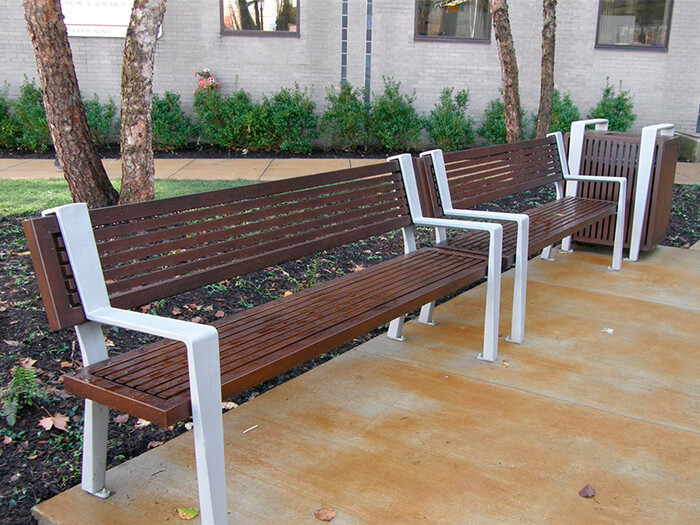 Recycled Plastic Bench B-058