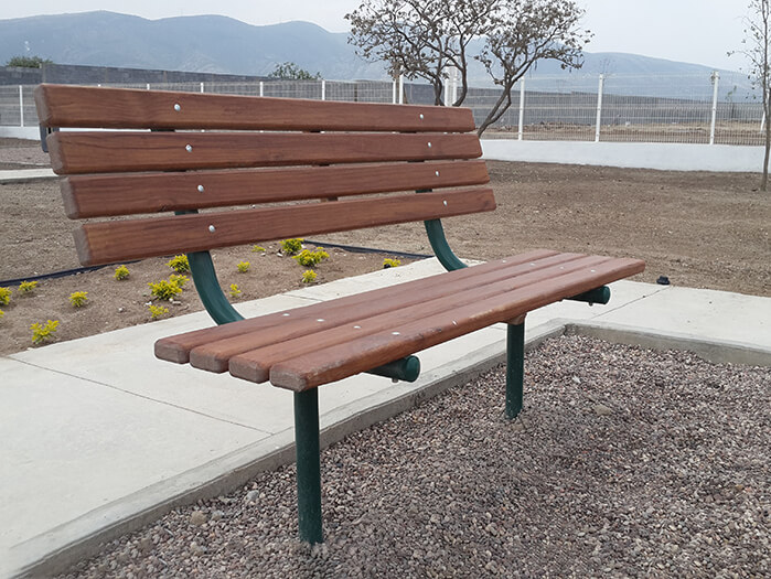 Recycled Plastic Bench B-060