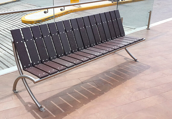 Stainless steel Bench